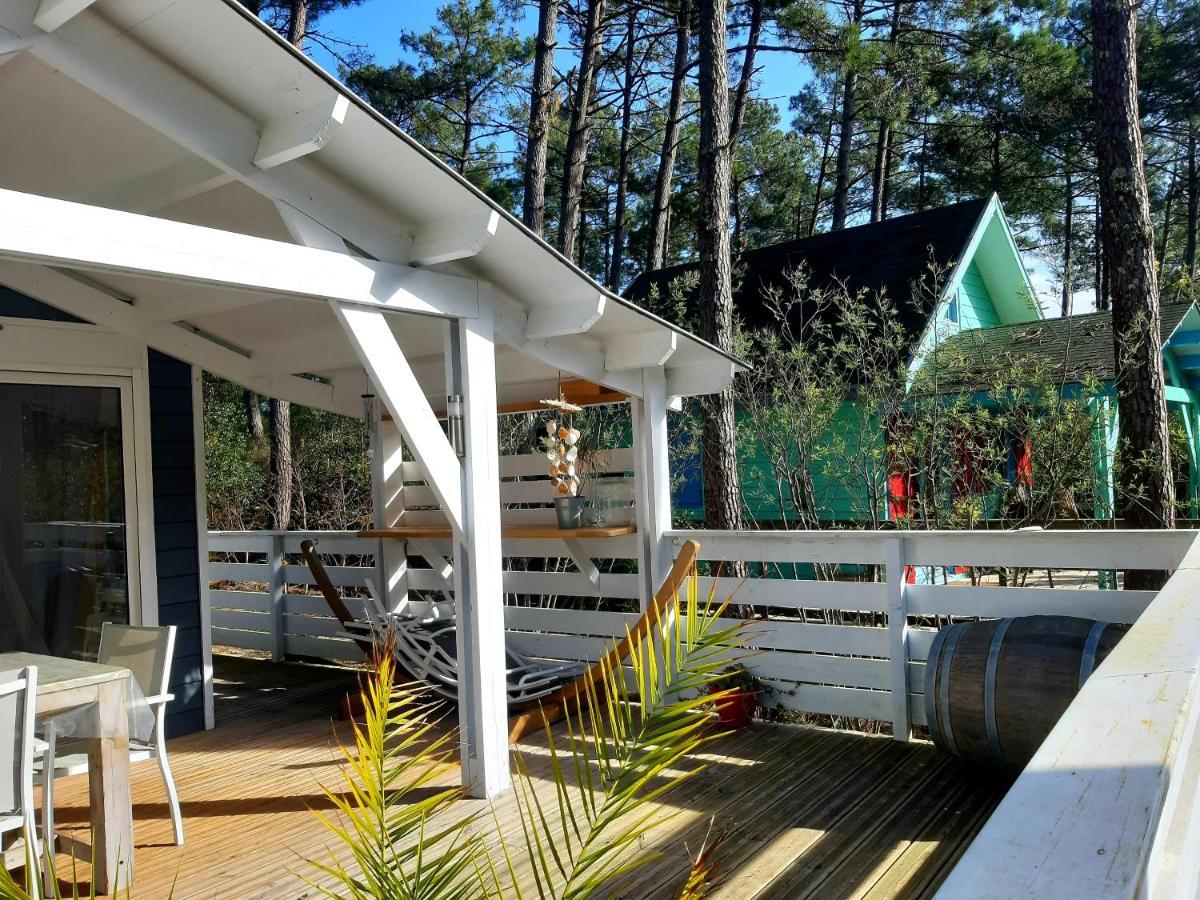 Domaine Residentiel Naturiste De La Jenny Chalet 6 Pers Villa Le Porge Exterior foto