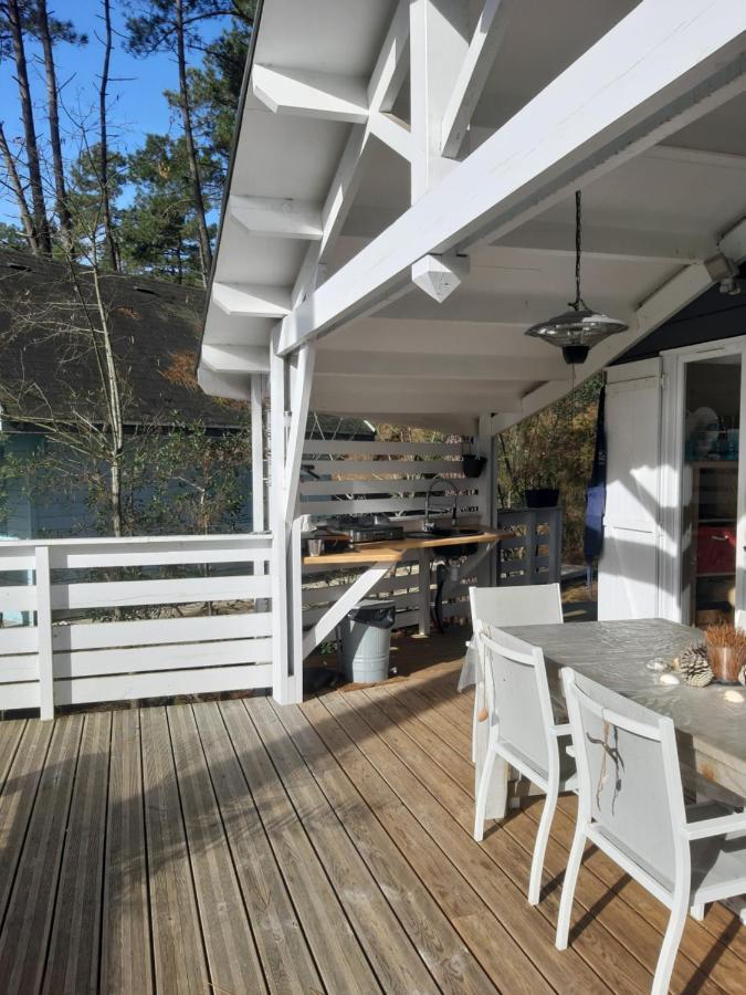 Domaine Residentiel Naturiste De La Jenny Chalet 6 Pers Villa Le Porge Exterior foto